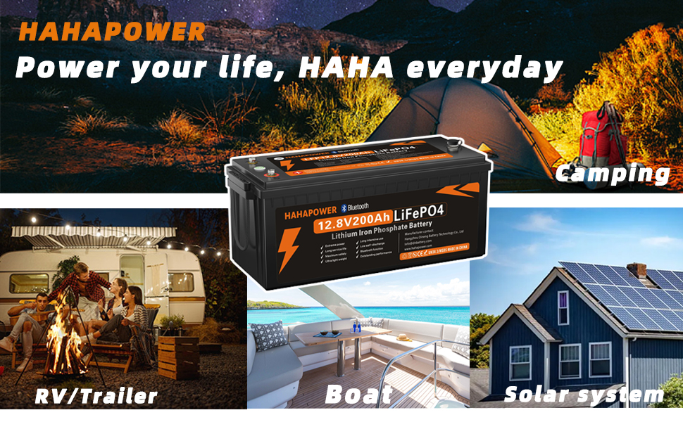 HAHAPOWER 12V 200AH LIFEPO4 BATTERY--10